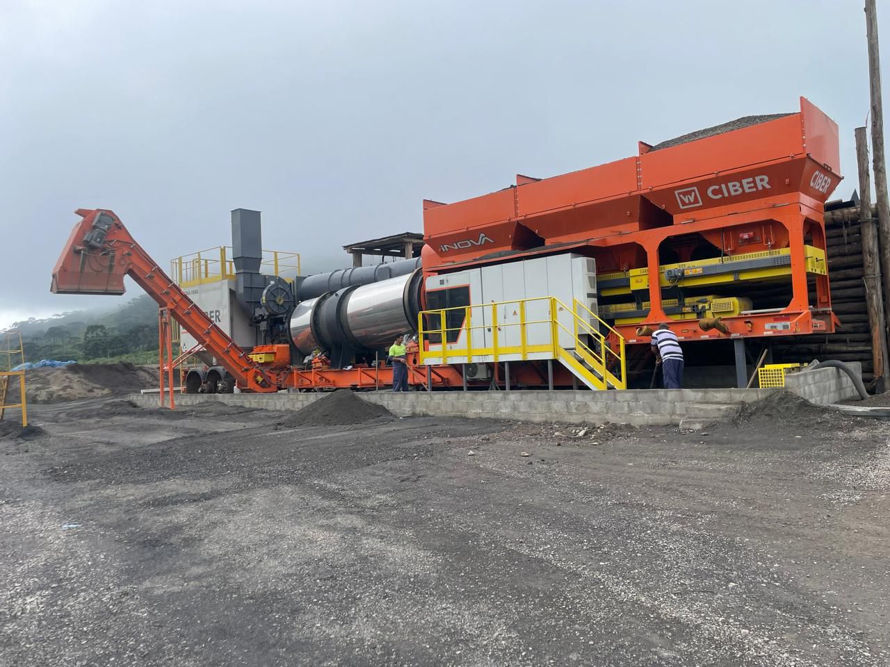 Usina de Asfalto Ciber Inova 1500 - Imagem 1